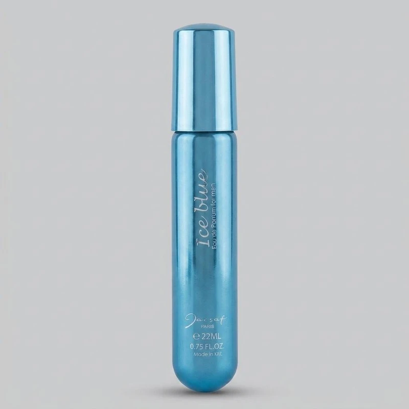 عطر جیبی مردانه ژک ساف مدل Ice Blue حجم 22 میلی لیتر