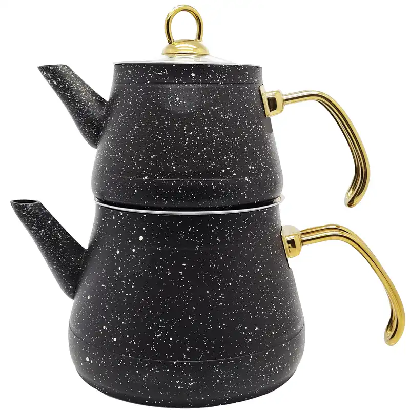 ست کتری و قوری پاچی مدل PIRAMITE