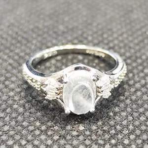 انگشتر نقره زنانه مدل در نجف کد 393