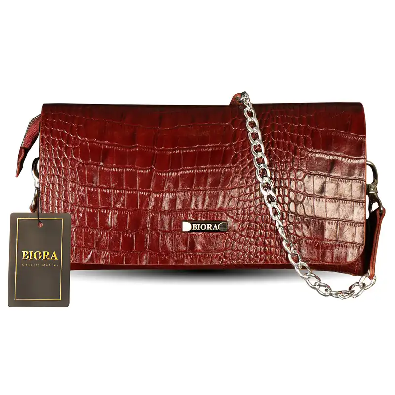 کیف دوشی زنانه بیورا مدل چرم طبیعی کد za4