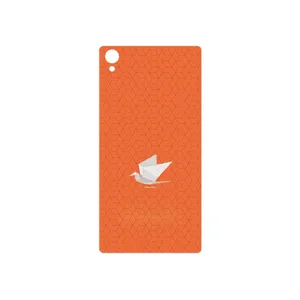 MAHOOT Minimalist origami bird Cover Sticker for Sony Xperia Z1