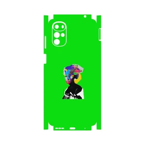 MAHOOT Collage of Women Portrait 3-FullSkin Cover Sticker for Motorola Moto G22