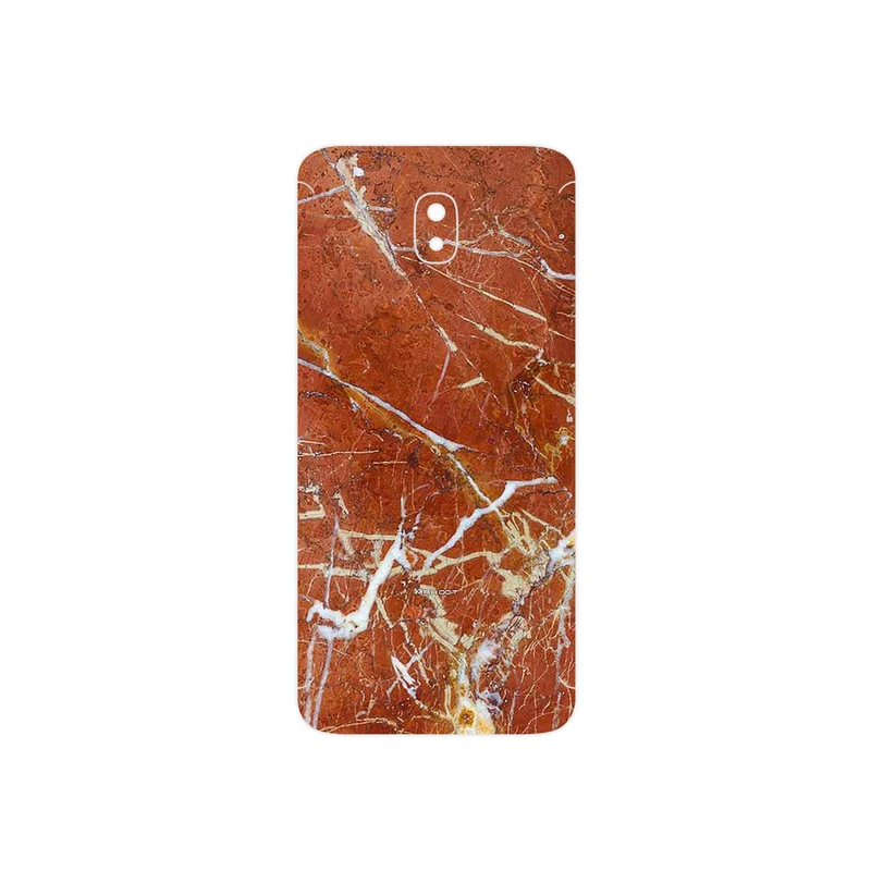 برچسب پوششی ماهوت مدل Red Marble مناسب برای گوشی موبایل سامسونگ Galaxy J7 Pro