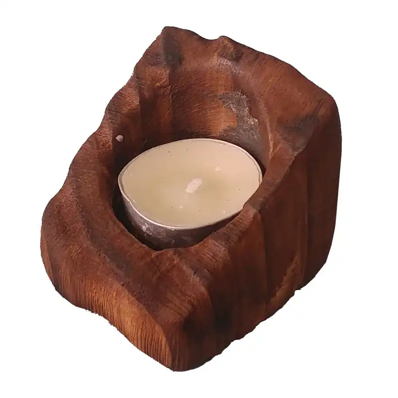 جا شمعی چوبی مدل 114
