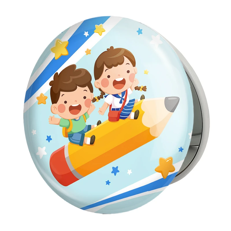 آینه جیبی خندالو طرح بازگشت به مدرسه مدل تاشو کد 30059