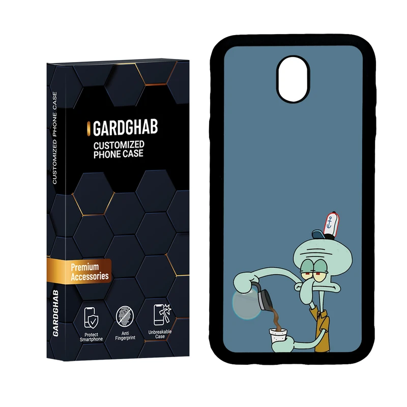 کاور گارد قاب مدل دور ژله ای فانتزی مناسب برای گوشی موبایل سامسونگ Galaxy J7 Pro