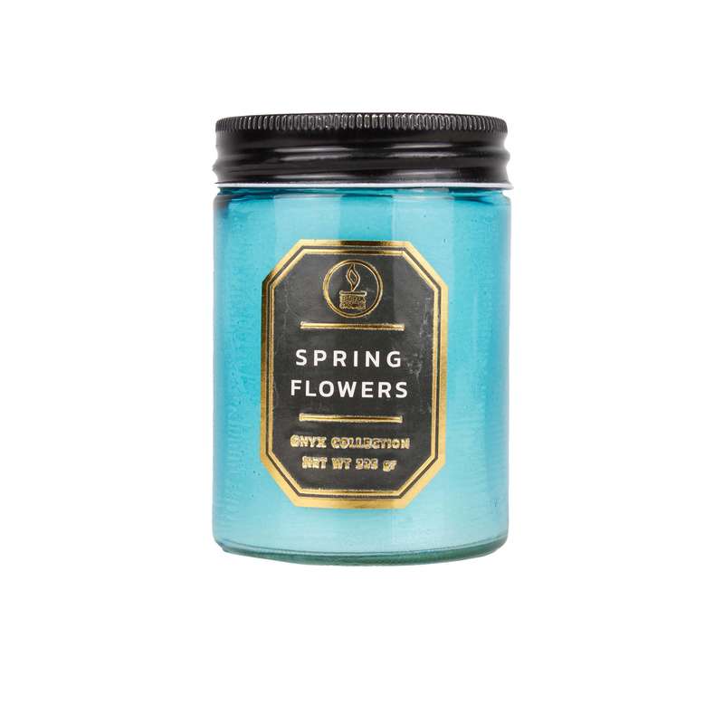 شمع النا مدل گل های بهاری کد 225g طرح onyx