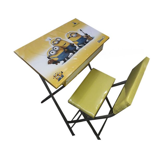 ست میز تحریر و صندلی مدل مینیون کد 1002