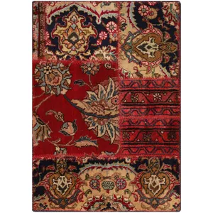 کلاژ فرش دستبافت نیم متری فرش هریس کد 101934