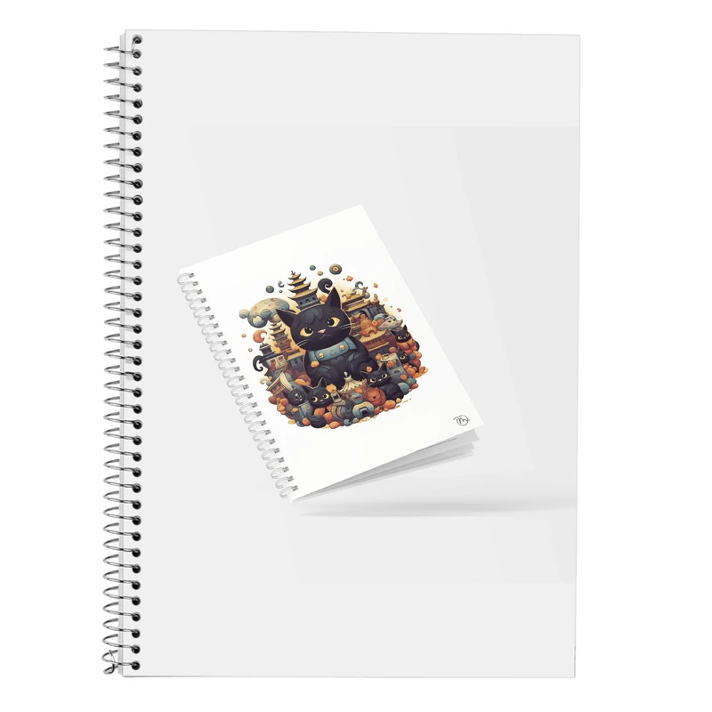 دفتر زبان 50 برگ مدوپد مدل دوخط طرح سوپرماریو super mario کد DF2820