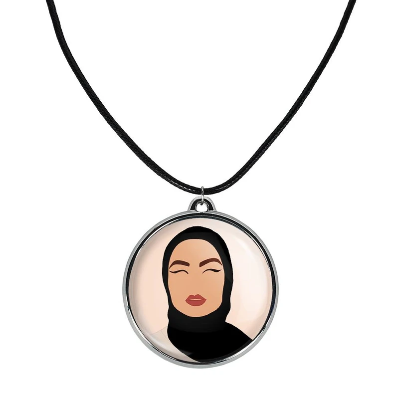 گردنبند خندالو مدل مینیمال باحجاب کد 2869228693