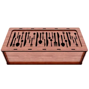 جعبه قاشق و چنگال آلتین آی کد I1001