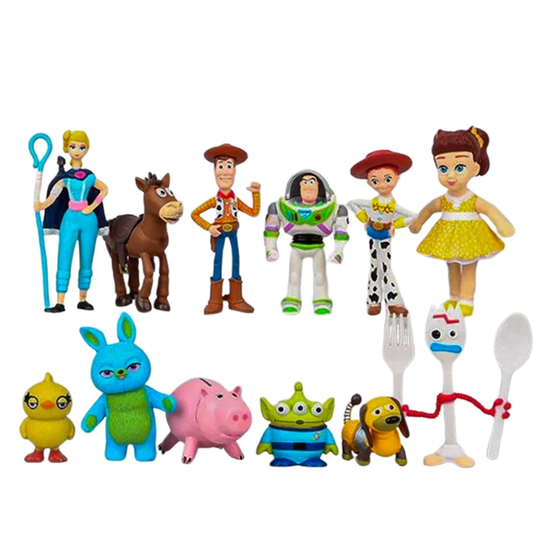 فیگور مدل داستان اسباب بازی طرح توی استوری مجموعه 12 عددی