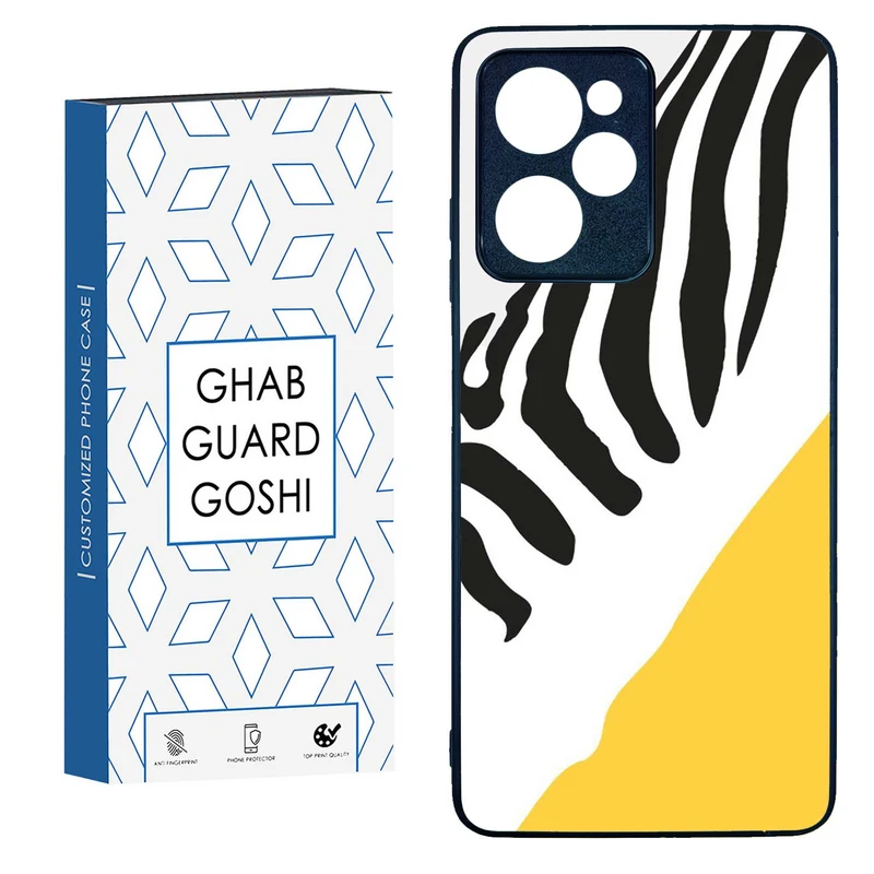 کاور قاب گارد گوشی طرح گورخر کد TPU-025 مناسب برای گوشی موبایل شیائومی  POCO X5 PRO