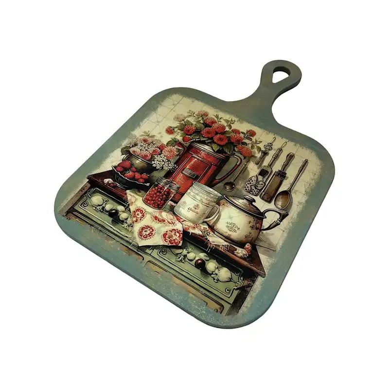 تخته سرو چوبی طرح دکوری آشپزخانه کد VA-11