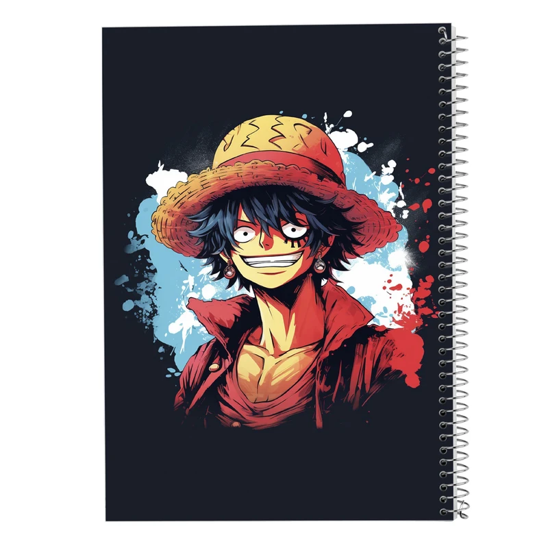 دفتر ژورنال نویسی 50 برگ مدوپد مدل نقطه ای طرح وان پیس One Piece کد DF11477
