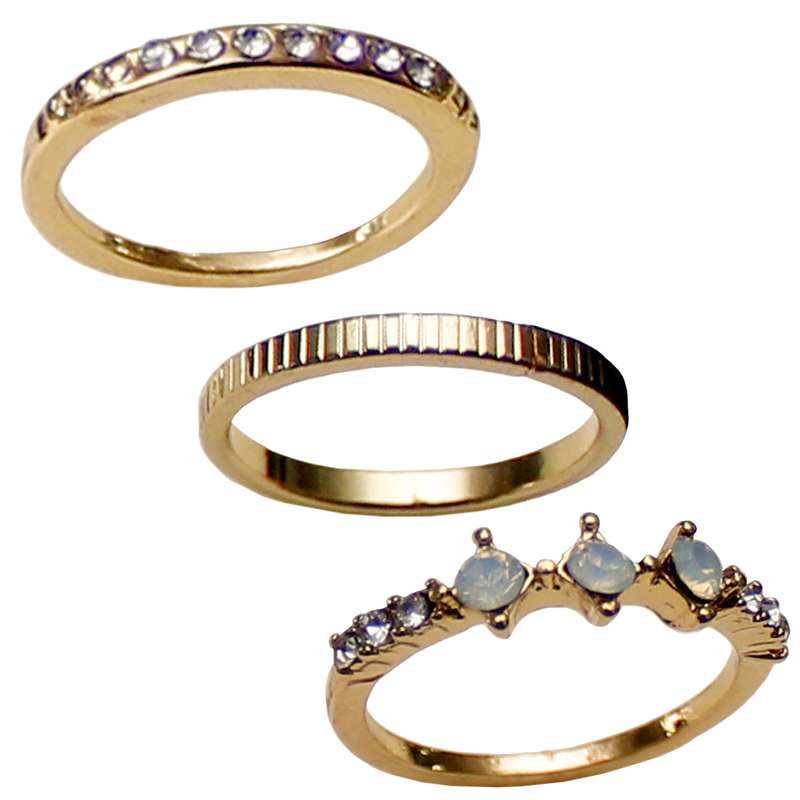 بند انگشتی زنانه کد RKH_1325 مجموعه 3 عددی