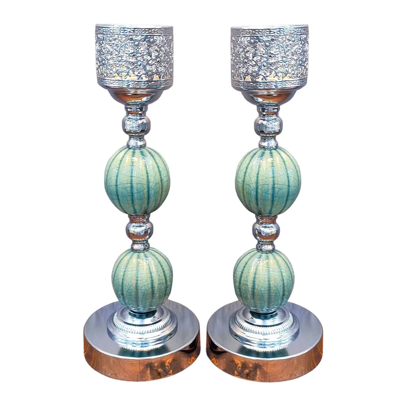 جاشمعی مدل 2824/80 مناسب برای شمع استوانه و وارمر مجموعه دو عددی