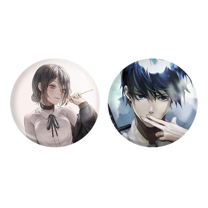 پیکسل خندالو مدل هایاکاوا و ریزه انیمه مرد اره ای کد 1785117853 مجموعه 2 عددی