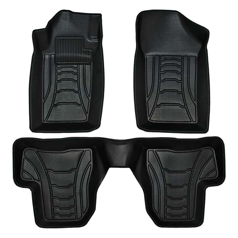 کفپوش سه بعدی خودرو پانیذ مدل MHLB S مناسب برای پژو 207 صندوقدار