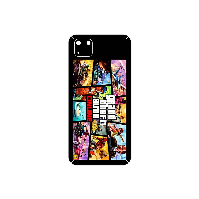 برچسب پوششی ماهوت مدل GTA Online Game Series مناسب برای گوشی موبایل هوآوی Y5p