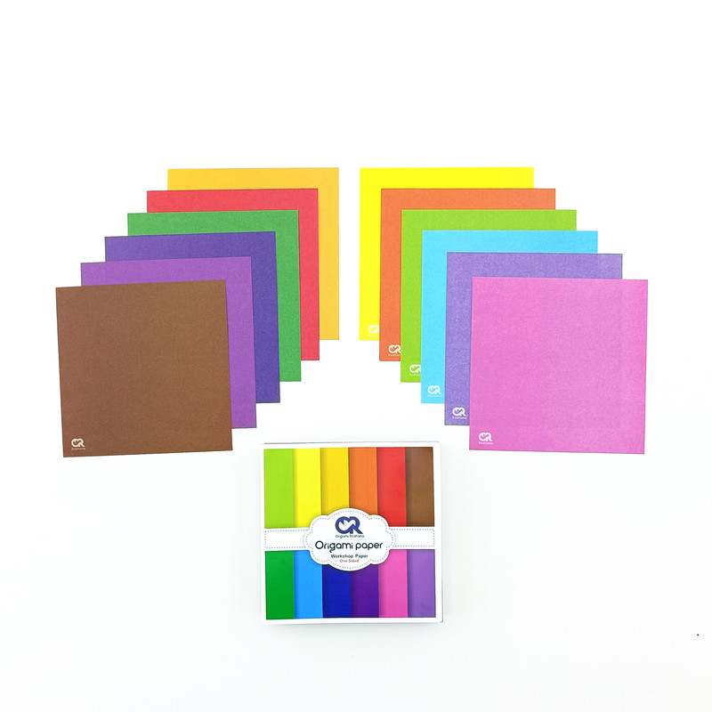 کاغذ اوریگامی مدل Sp151 یک رو رنگی 10x10 بسته 200 عددی