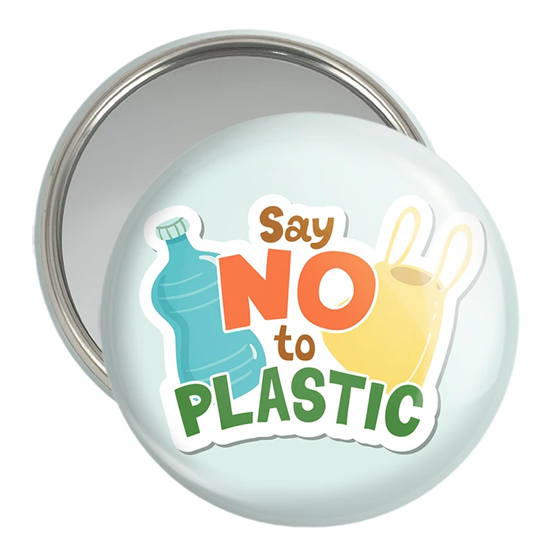 آینه جیبی خندالو مدل حمایت از محیط زیست کد 25895