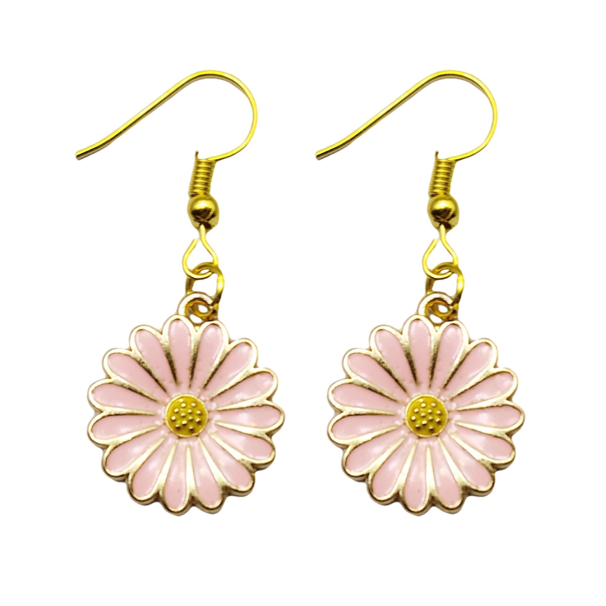 گوشواره دخترانه مدل بابونه کد GH-25