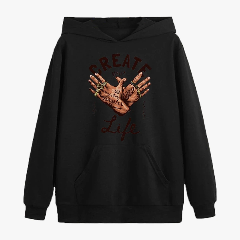 هودی مردانه مدل گنگ mo063