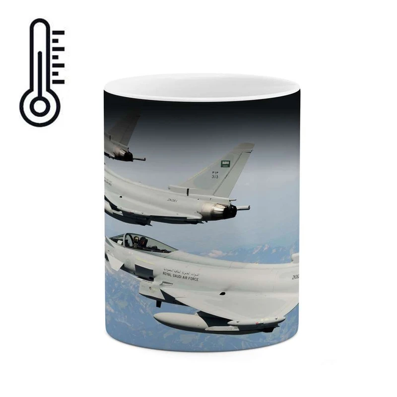 ماگ حرارتی کاکتی مدل هواپیمای جنگنده کد mgh10621