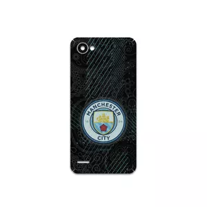 برچسب پوششی ماهوت مدل Manchester-City مناسب برای گوشی موبایل ال جی Q6