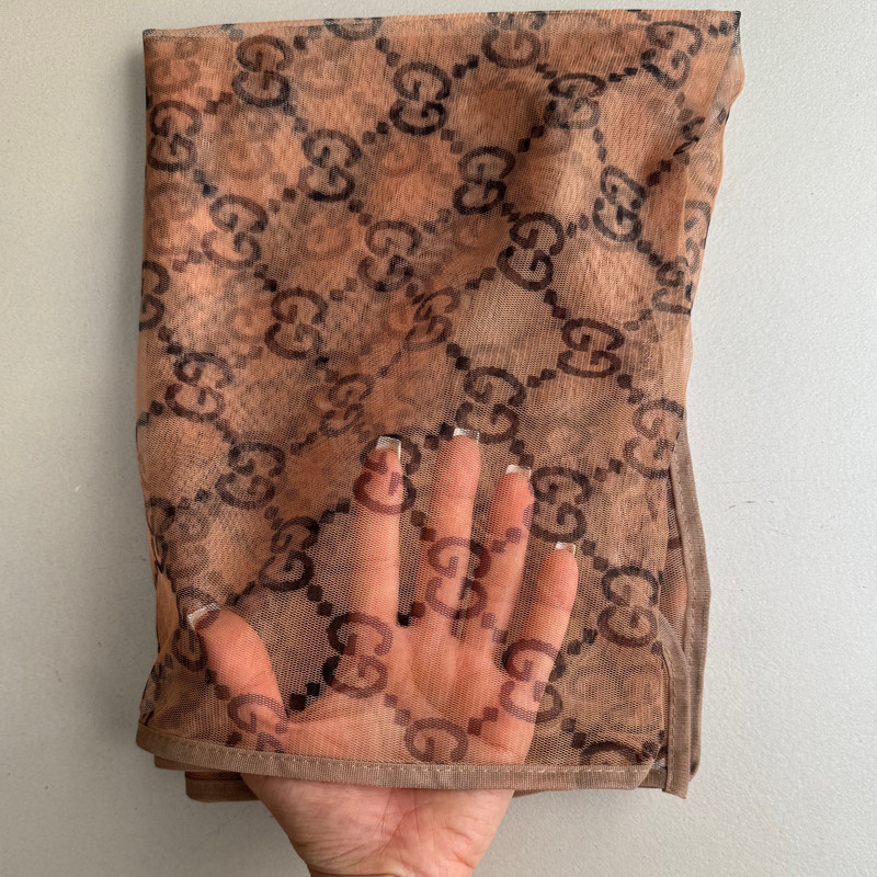 شال زنانه مدل توری زنجیری تابستانی نازک