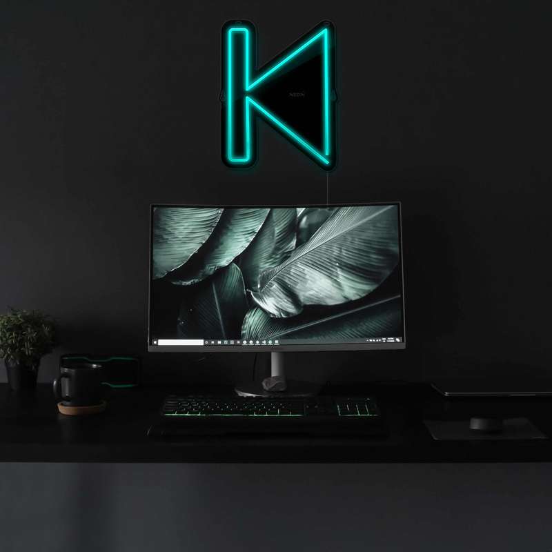 چراغ دیواری نئون دیزاین مدل Perviues-BL_TBL