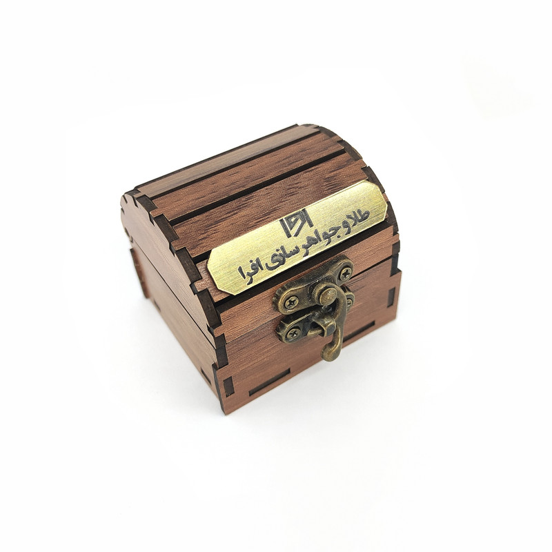 انگشتر طلا 18 عیار دخترانه طلا و جواهرسازی افرا مدل 269280251