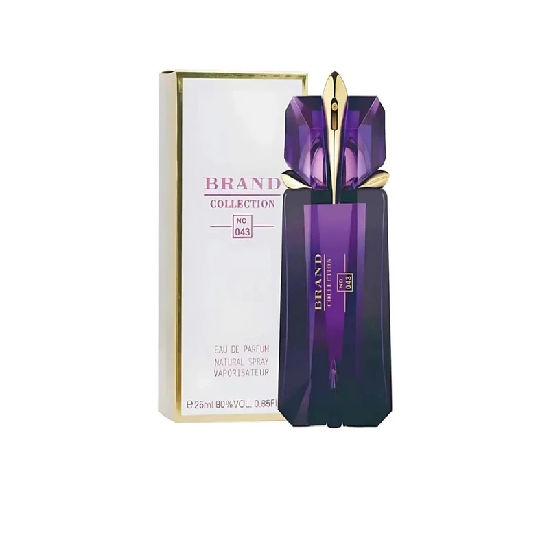 عطر جیبی زنانه برند کالکشن مدل 043 با رایحه شیرین حجم 25 میلی‌لیتر
