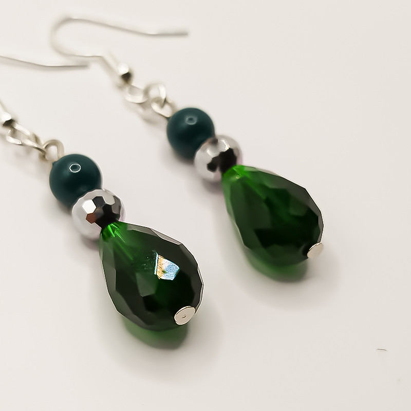 گوشواره نقره زنانه مدل کاژه