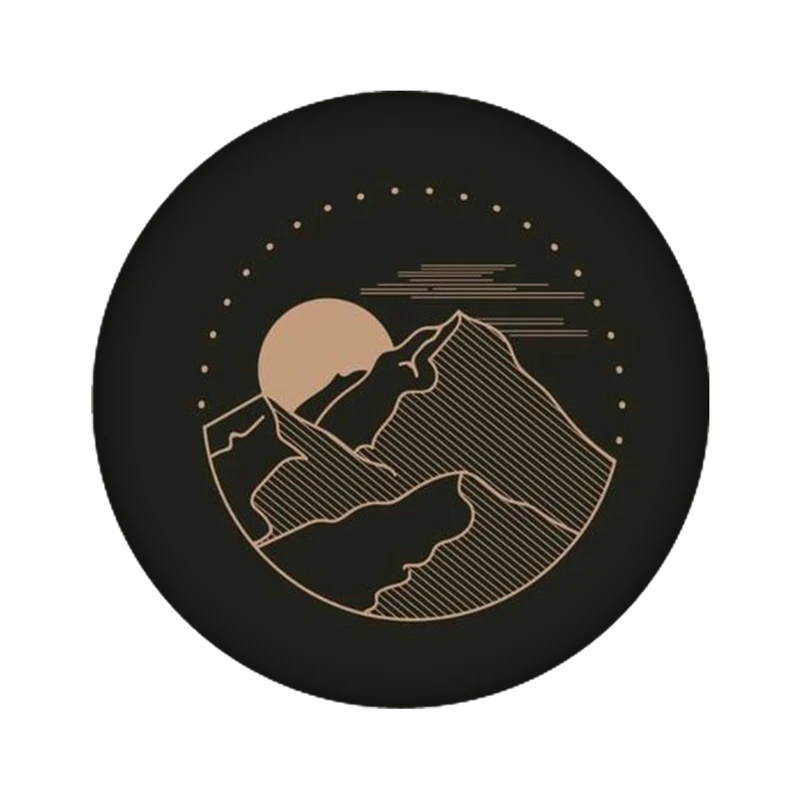استیکر لپ تاپ طرح کوه کد 4383