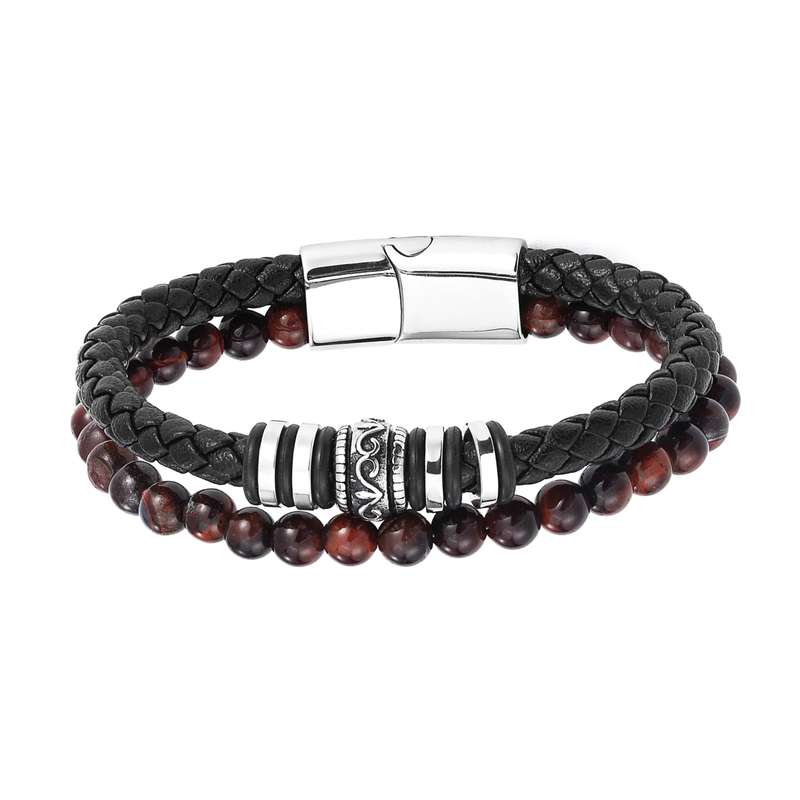 دستبند مردانه مدل magnetic کد 02