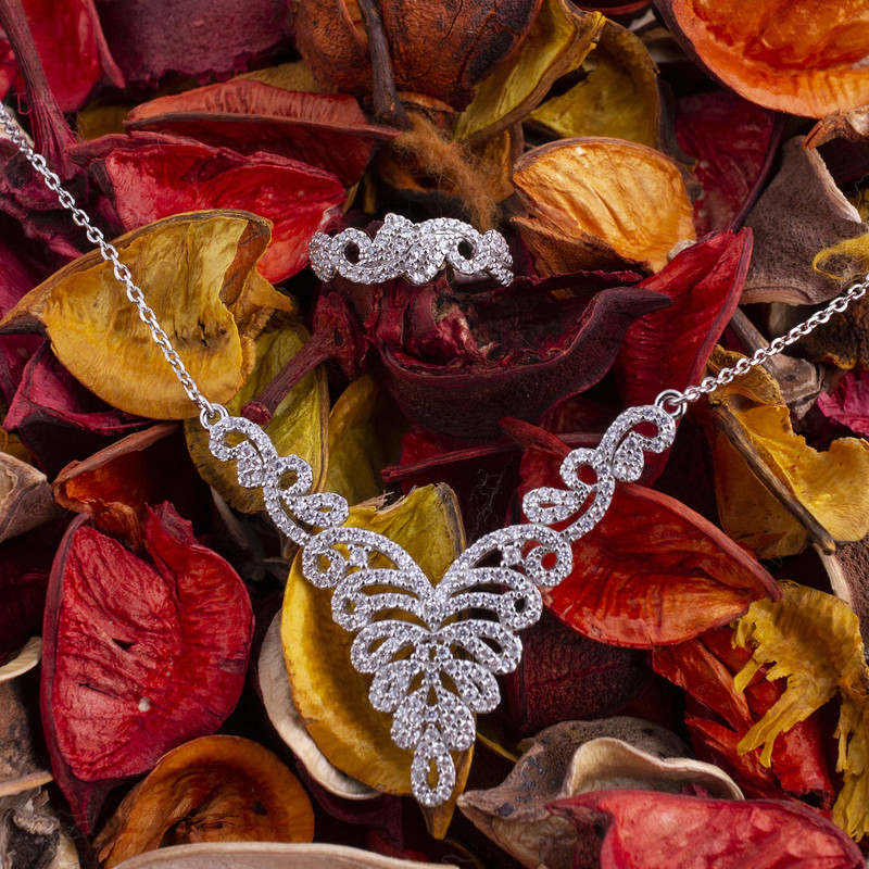 سرویس نقره زنانه مدل جیتا AMT_M129