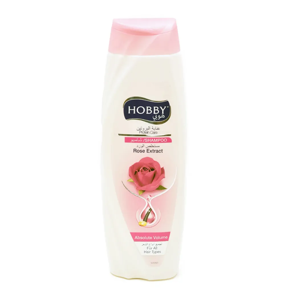 شامپو مو هوبی مدل Rose Extract حجم 600 میلی لیتر