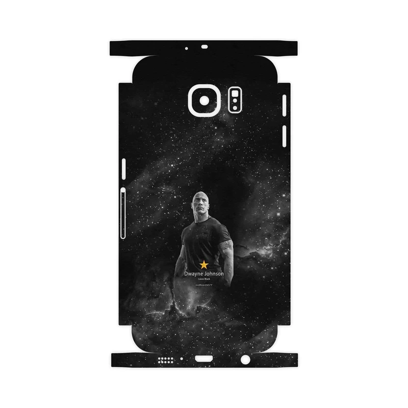 برچسب پوششی ماهوت مدل Dwayne Johnson-FullSkin مناسب برای گوشی موبایل سامسونگ Galaxy S6
