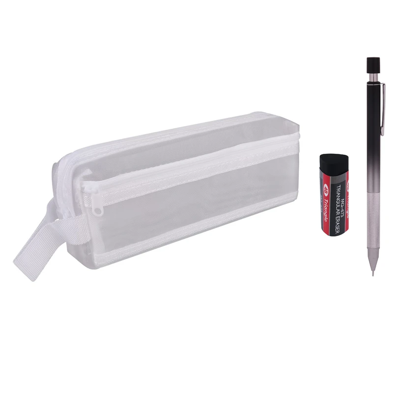 جامدادی مدل bluma_71 به همراه مداد نوکی و پاک کن