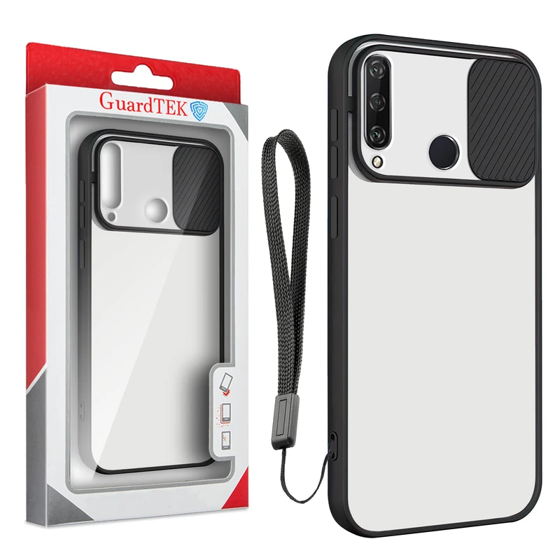 کاور گاردتک مدل Camshield مناسب برای گوشی موبایل هوآوی Y6p / Y6p 2020 به همراه بند