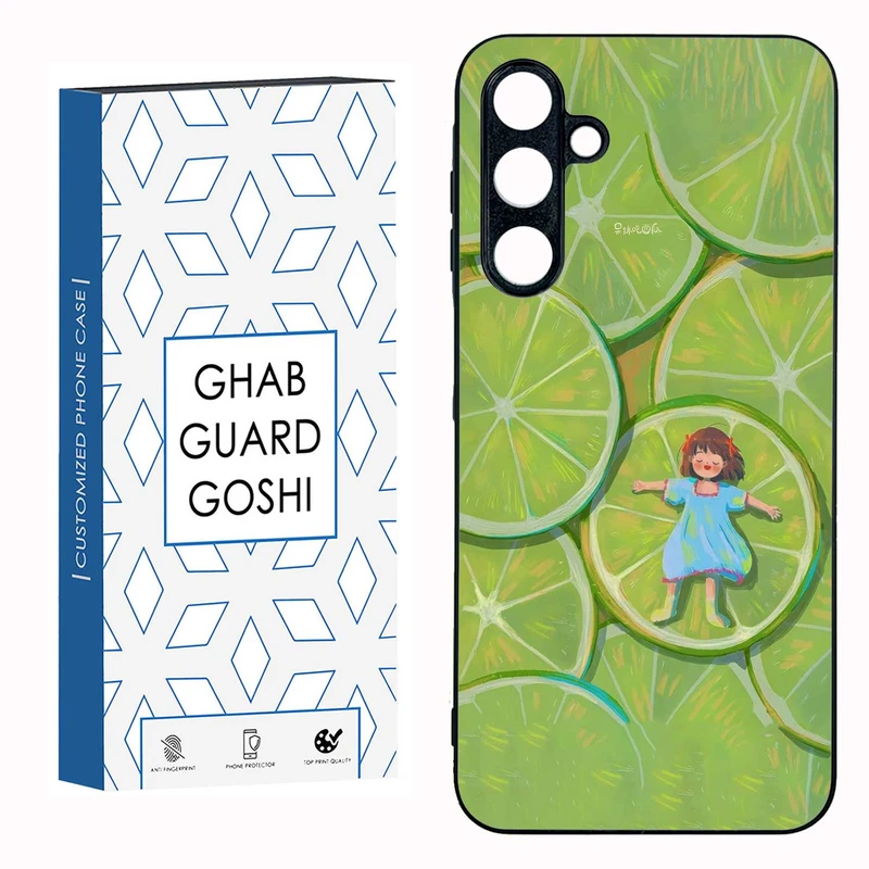 کاور قاب گارد گوشی طرح دختر لیمویی کد TPU-258 مناسب برای گوشی موبایل سامسونگ GALAXY A16