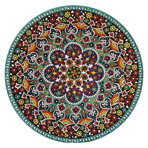 بشقاب میناکاری کد 31