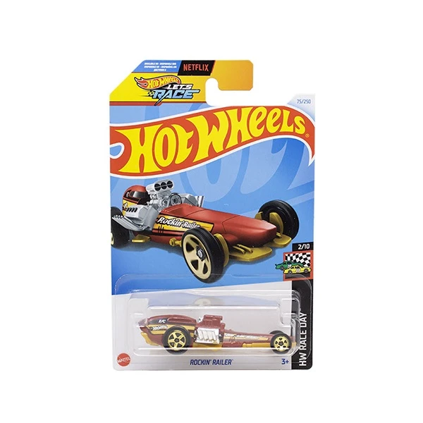 ماکت ماشین هات ویلز مدل Rockin Railer