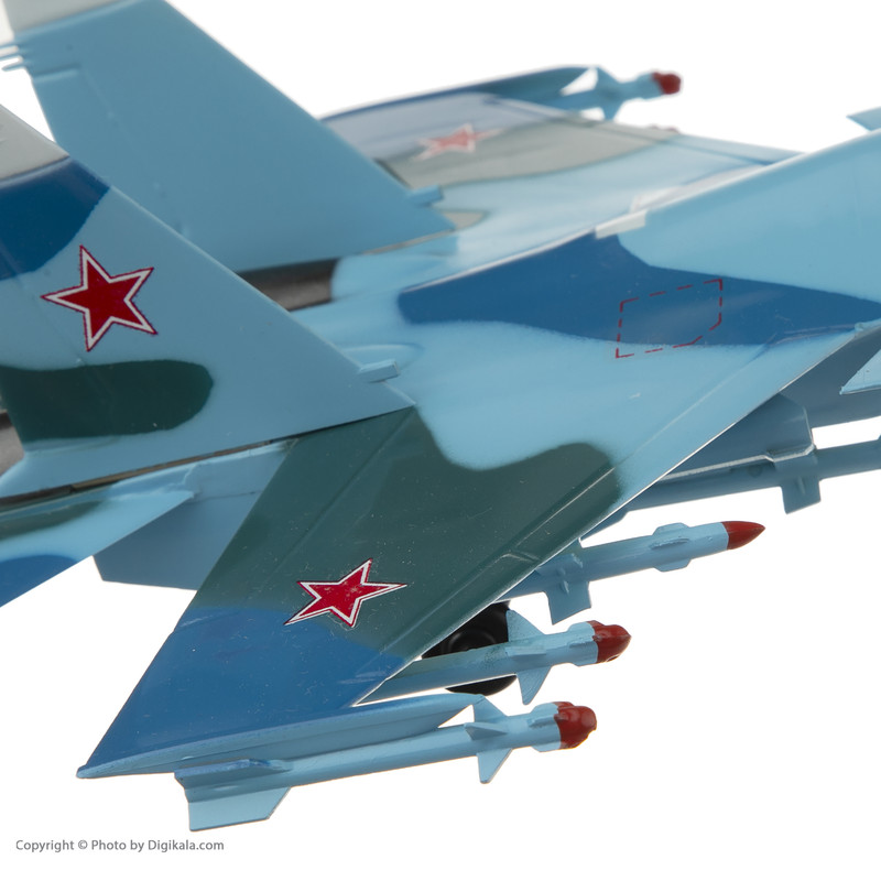 ماکت هواپیما مدل جنگنده سوخو SU-37 کد 3825