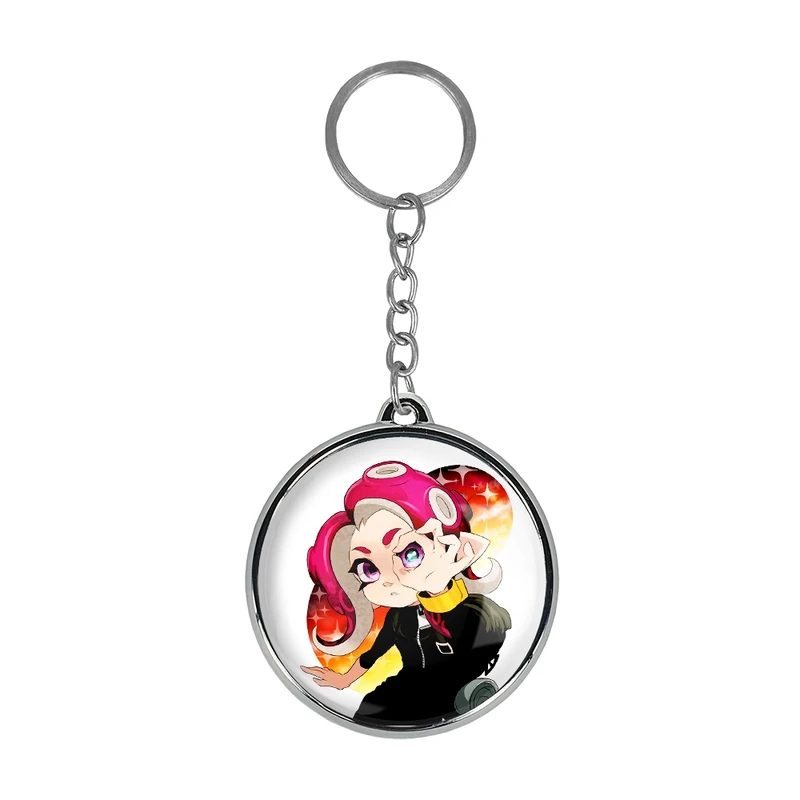 جاکلیدی خندالو طرح بازی اسپلاتون (Splatoon) مدل دوطرفه کد 3332833329