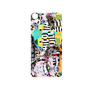 MAHOOT Collage of Teared Paper Cover Sticker for HTC Desire 10 Lifestyle