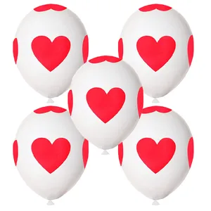 بادکنک مدل دل بسته 5 عددی